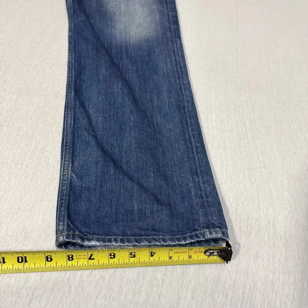 Diesel Larkee Mens 36x32 Regular Straight Blue Jeans Cowboy Western